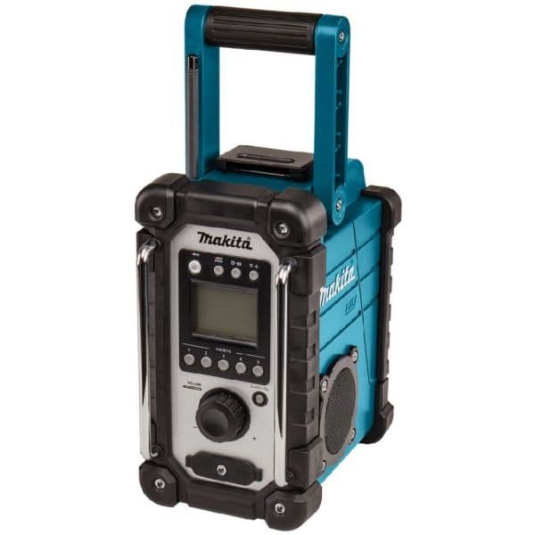 Makita Rádio Portátil DMR116 FM/AM 10.8V/240V Azul/Preto/Turquesa