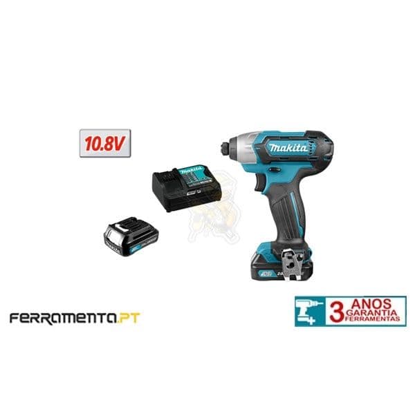 Makita Aparafusadora Berbequim impacto 10,8V 2,0 Ah TD110DSAE