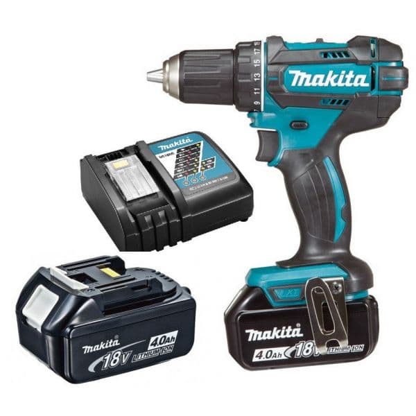 Makita Berbequim com percussão 18V Litio-ion DDF482RME