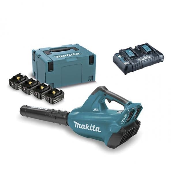 Makita Soprador 18VX2 LXT 5,0AH Baterias DUB362PT4J