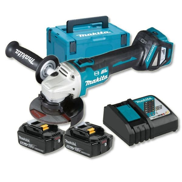 Makita Mini rebarbadora 115mm 18V 5,0Ah DGA463RTJ