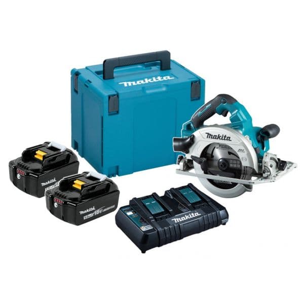 Makita Serra Circular DHS783ZU + Kit de Baterias 1 - PRK00108