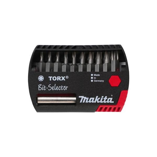 Makita Conjunto Bits Torx 11 Pcs | 11 Pcs | Torx | Caixa Dobrável de