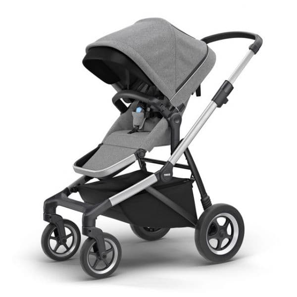 Thule Carrinho Gémeos Sleek Stroller Grey Melange