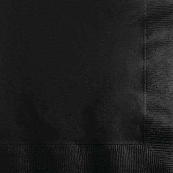Creative Converting Pack 20 Guardanapos Folha Dupla 33cm Preto