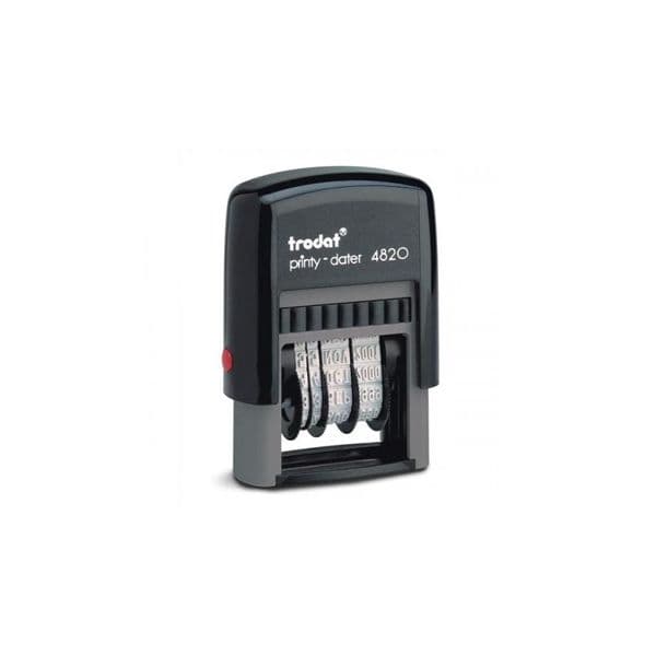Trodat Datador Autotintavel 4820 4mm Texto Preto - 5724820
