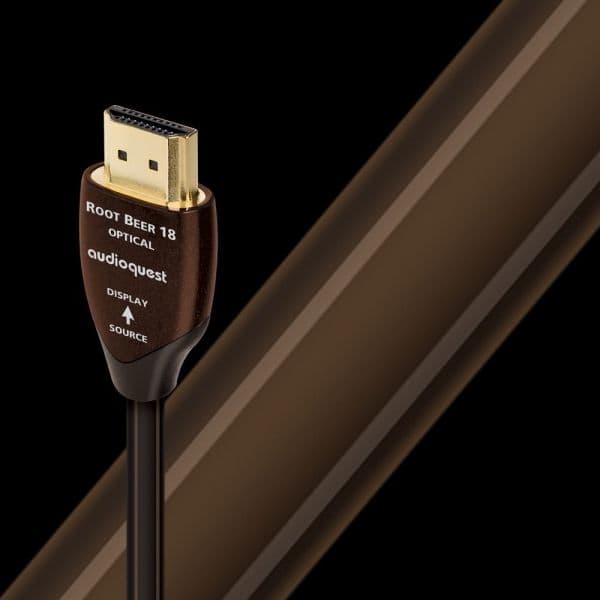 Audioquest Cabo Hdmi/hdmi Óptico 18GBPS 4K-8K Root Beer 18 , 20,00MT