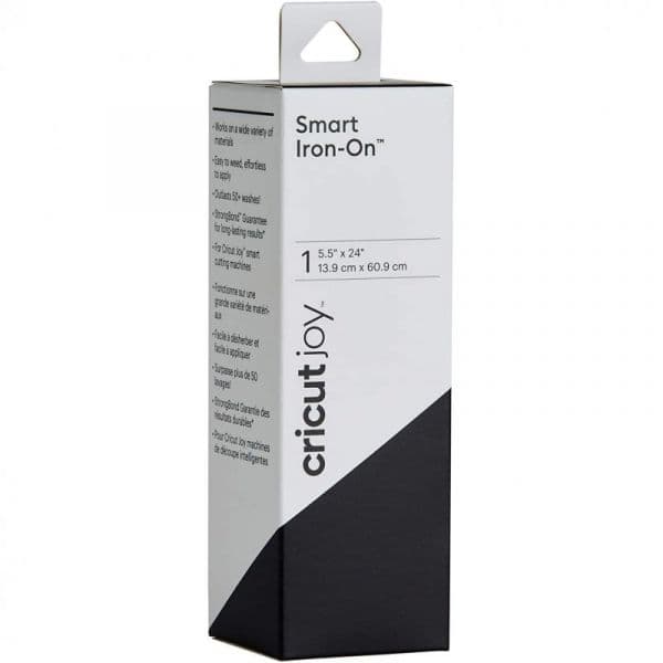 Cricut Etiqueta Joy Smart Iron-On 5.5"x 24" Preto