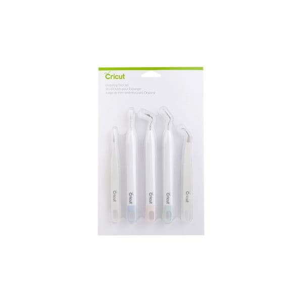 Cricut Kit de Ferramentas para Desmalezar Vinil 5 Peças Preto