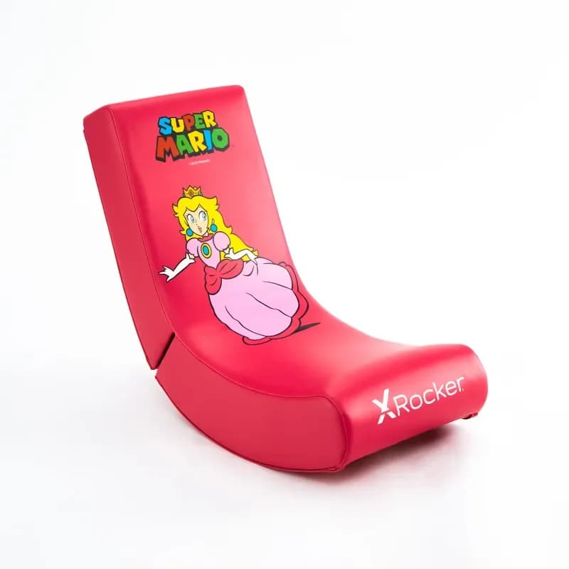 Cadeira Gaming X-Rocker Video Rocker Super Mario Peach Joy Rosa