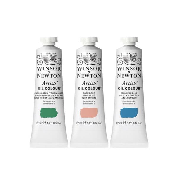 Winsor & Newton Tinta Óleo Artists, 37 ml Vermelho Ocre Transparente (647) Tubo 37 Mililitros