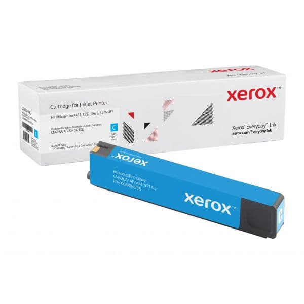 Toner Xerox HP 971XL Ciano Compatível