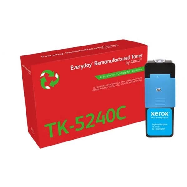 Toner Xerox Kyocera TK-5240C Ciano Compatível