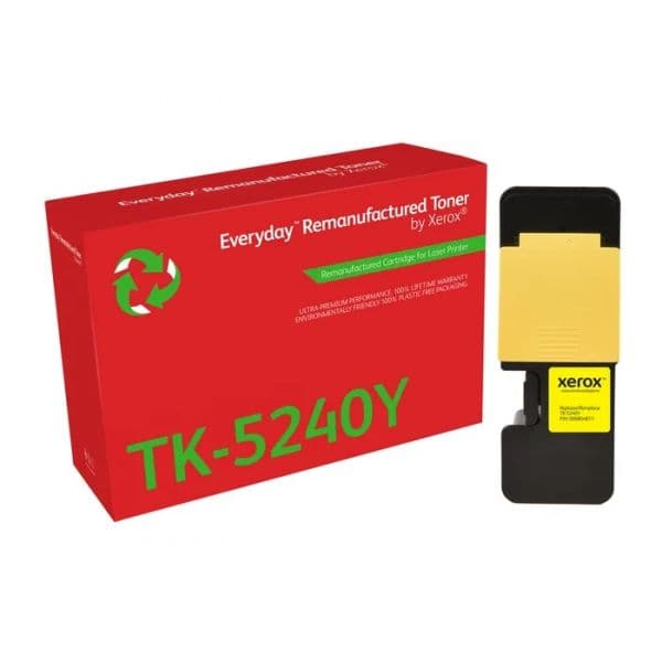 Toner Xerox Kyocera TK-5240Y Amarelo Compatível