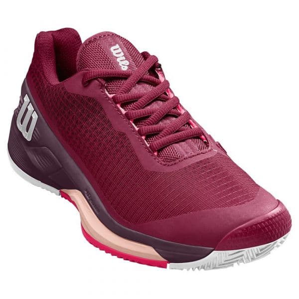 Wilson Rush Pro 4.0 Clay Shoes Vermelho 36 2/3 Mulher
