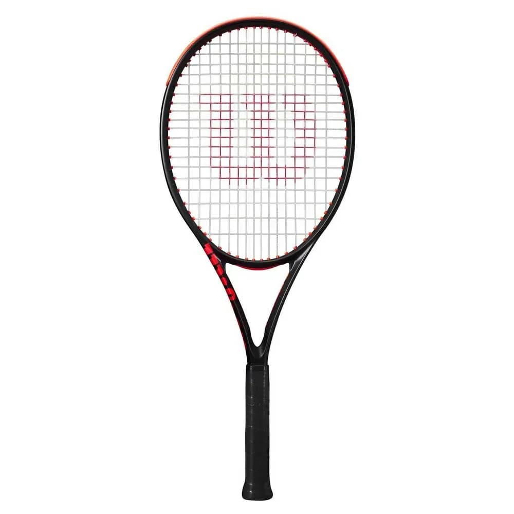 Wilson Raquete de Ténis Clash Team v3 Preto Laranja-grip 1