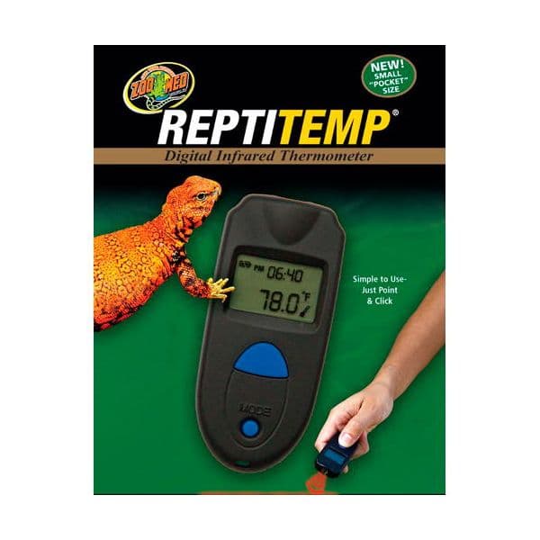 Zoo Med Termómetro compacto digital por infravermelhos
