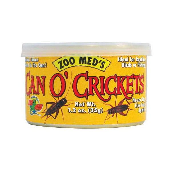 Zoo Med Alimento Tartaruga Can Crickets Mini Grilos 35g
