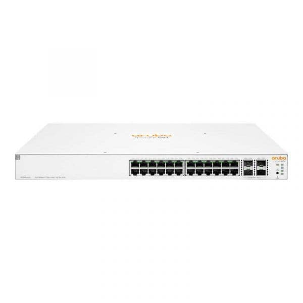 HPE Aruba Instant On 1930 Switch Gerido L2+ com 24 Portas Gigabit + 4 SFP+ PoE 370W