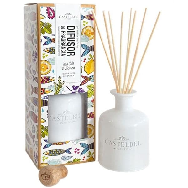 Castelbel Portus Cale Sardinha Difusor Sais Marinhos & Limão 250ml