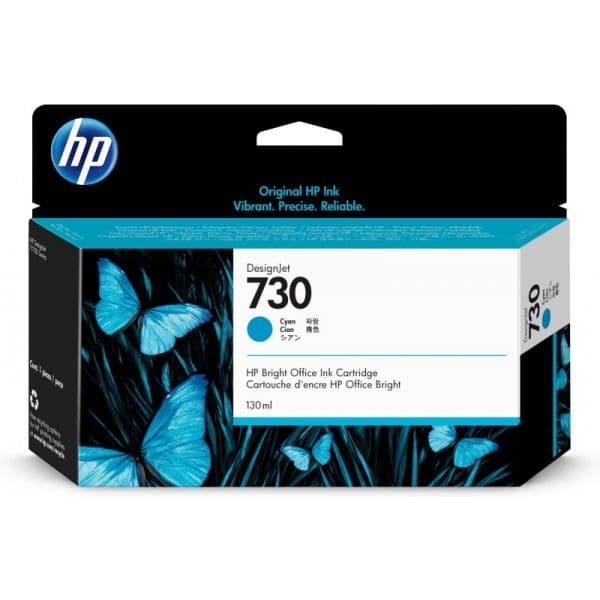 Tinteiro HP 730 Cyan P2V62A