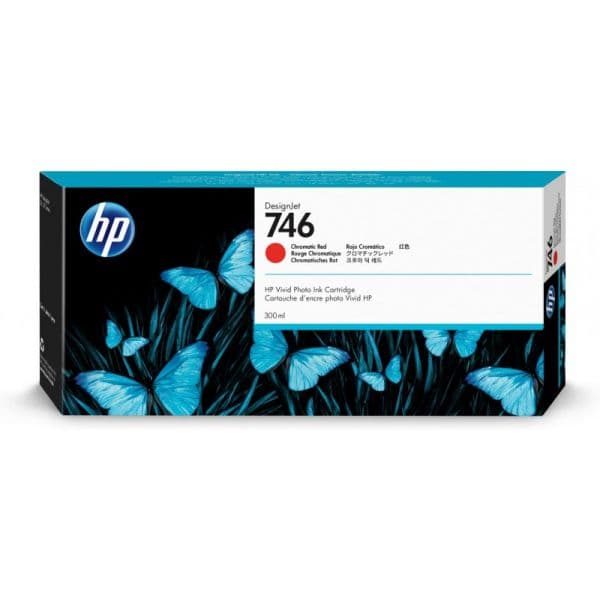 Tinteiro HP 746 300ml Chromatic Red - P2V81A