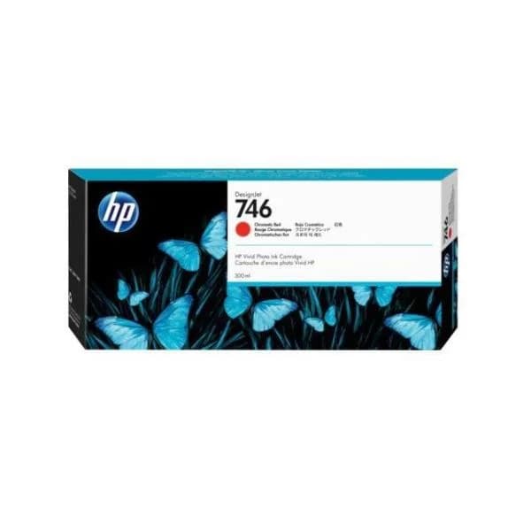 Tinteiro HP 746 300ml Chromatic Red - P2V81A