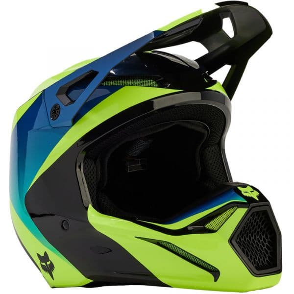 Fox Capacete V1 Streak Black / Yellow M