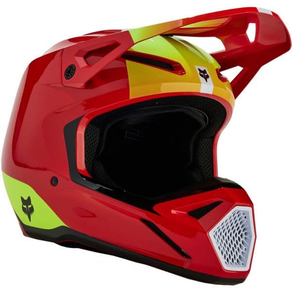 Fox Capacete V1 Ballast Flo Red L