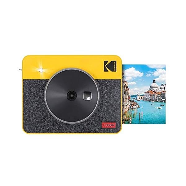 Kodak Camara Mini Shot Combo 3 Retro C300R Yellow