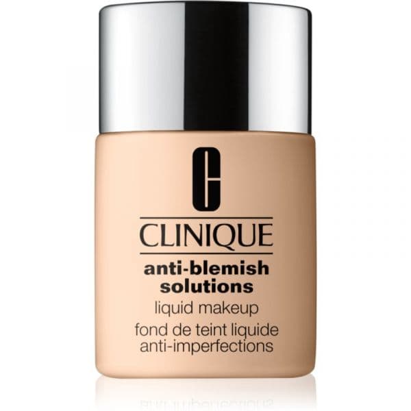Clinique Anti-blemish Solutions(tm) Liquid Makeup Base Corretora de Imperfeições para Pele Oleosa Propensa a Acne Tom Cn 10 Alabaster 30ml