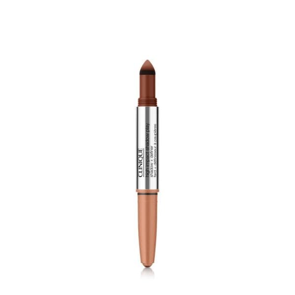 Clinique High Impact Shadow Play(tm) Shadow & Definer Sombra em Lápis Duplo Tom Strawberry + Chocolate 1,9 g