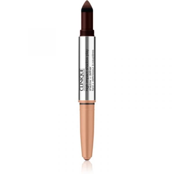 Clinique High Impact Shadow Play(tm) Shadow & Definer Sombra em Lápis Duplo Tom Café Au Lait 1,9 g