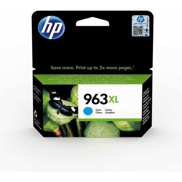 Tinteiro HP 963XL High Yield Cyan - 3JA27AE