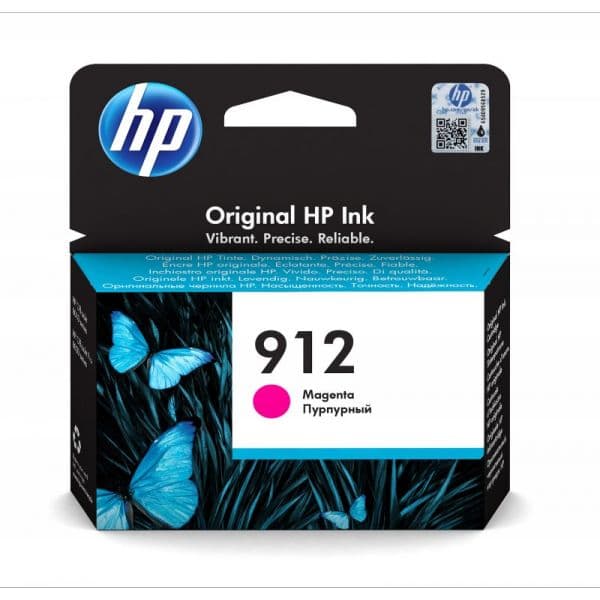 Tinteiro HP 912 Magenta - 3YL78AE