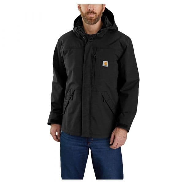 Carhartt Shoreline Full Zip Rain Jacket Preto S