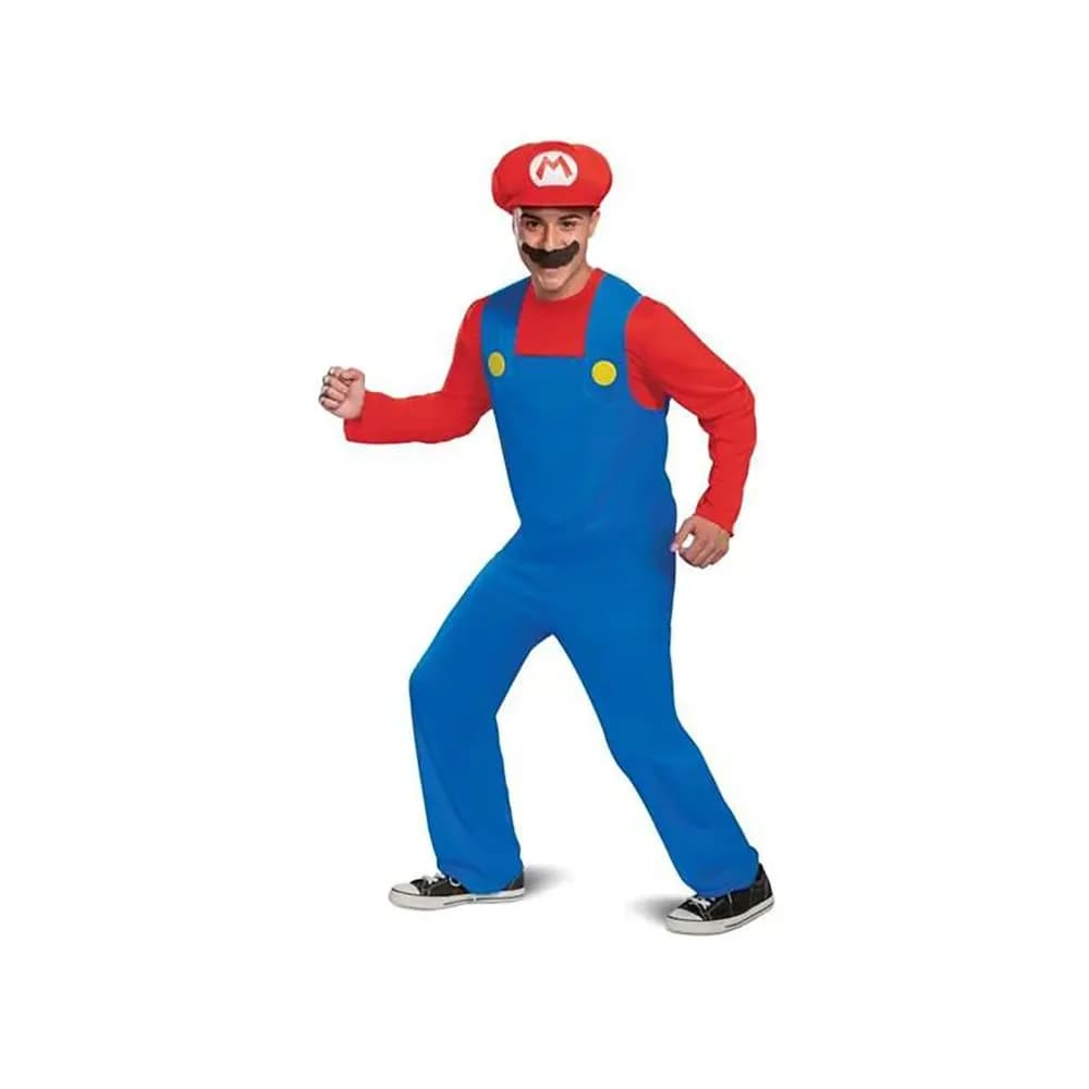 Disguise Fato Adulto Super Mario M