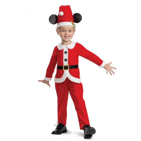 Disguise Fato Clássico De Natal Para Bebés Mickey 5-6 Anos Multicolor