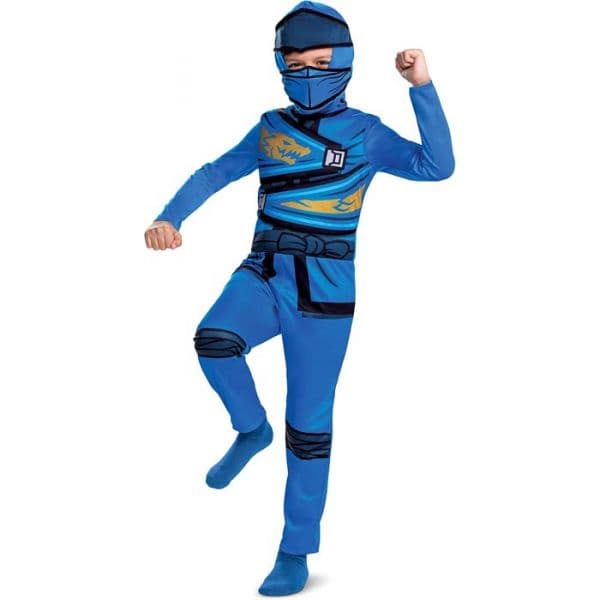 Disguise Fato Jay Lego Ninjago 4-6 Anos - 581157592
