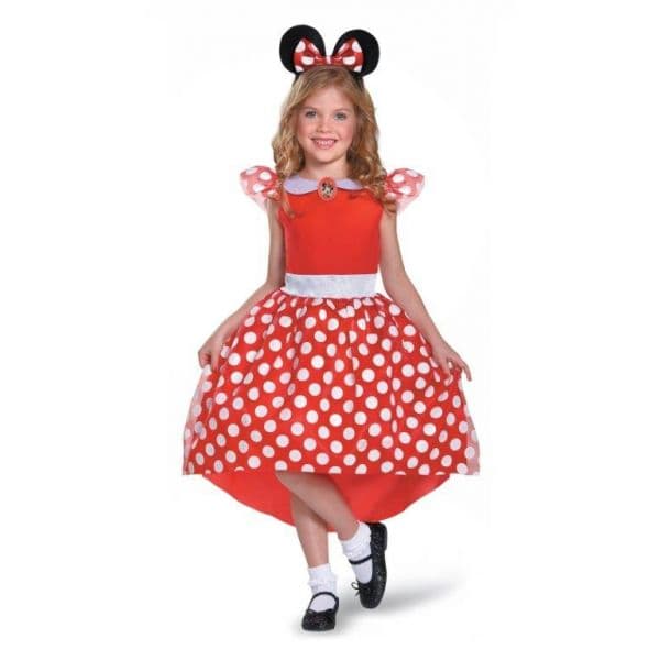 Disguise Fato Minnie Vermelha Classic 5-6 Anos