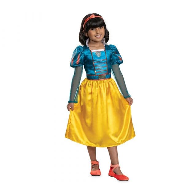 Disguise Branca De Neve Clássica Personalizada 5-6 Anos