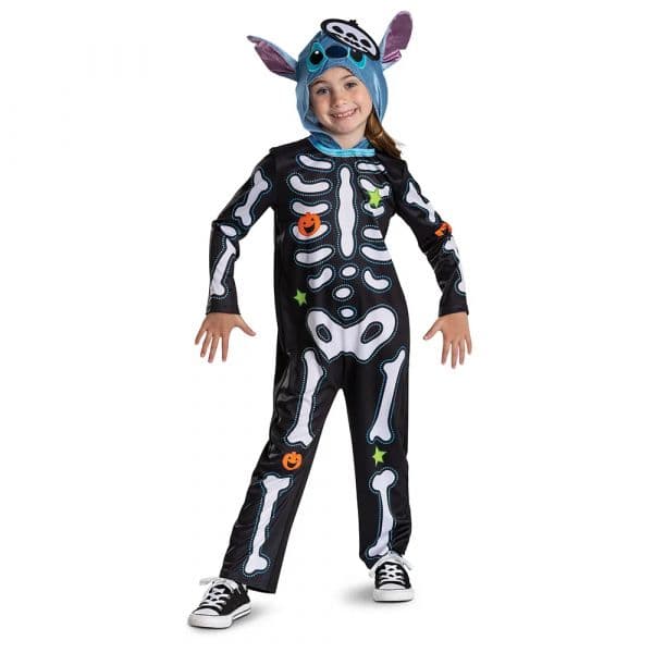 Disney Fantasia Lilo & Stitch Classic Skeleton 3-4 Anos Blue