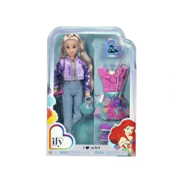 Jakks Pacific Boneca Fashion Ariel Disney ily 4Ever 28cm