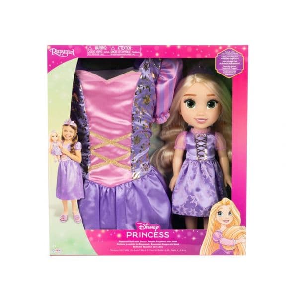 Jakks Pacific Boneca Rapunzel Disney 38cm