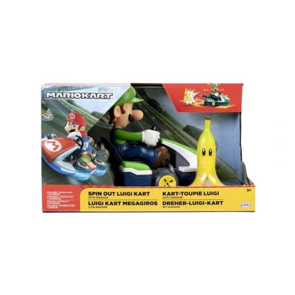 Jakks Pacific Mario Kart Luigi 6.5cm