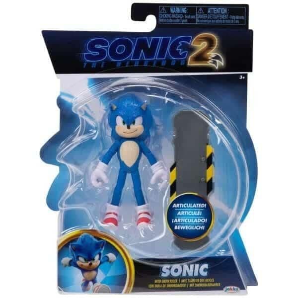Jakks Pacific Sonic The Hedgehog Sonic com Prancha de Snowboard