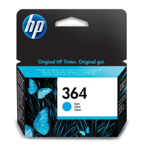 Tinteiro HP 364 CB318E Cyan