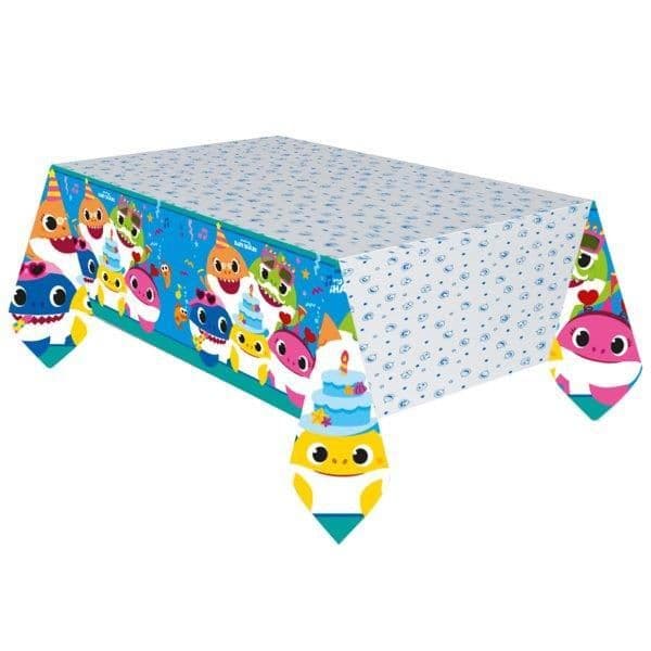 Amscan Toalha de Mesa Baby Shark 120x180cm - 3431165