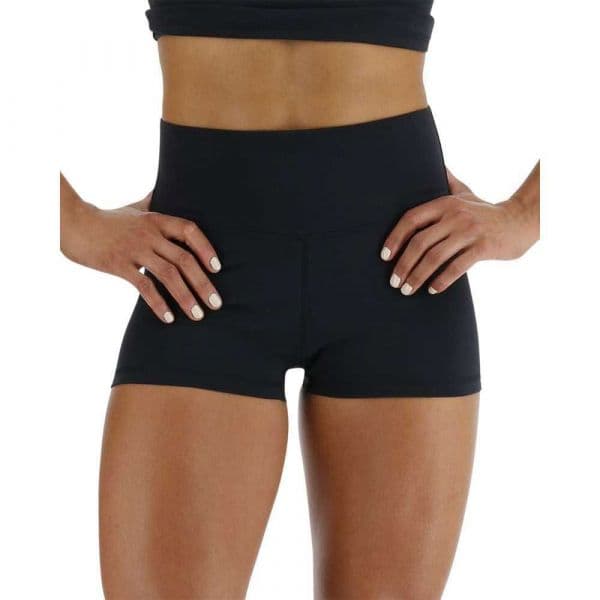 Tyr Joule Elite 2´´ Solid Short Leggings High Waist Preto XL Mulher