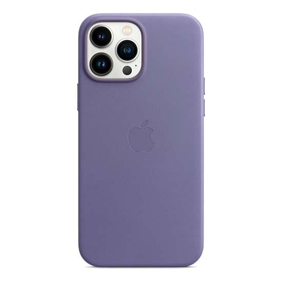 Capa Pele MagSafe Apple iPhone 13 Pro Glicínia